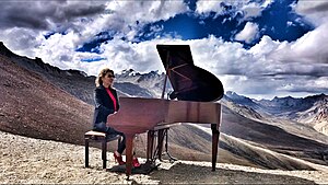 On 6 September 2018 she performed the Highest Grand Piano Concert for Charity in Himalayas