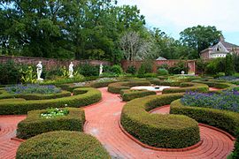 Typical formal garden