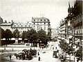 Der Pariser Hof an der Hauptwache, vor 1898
