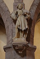 Statue de saint Jean-Baptiste.