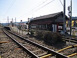 駅舎およびホーム（2021年2月）