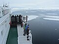 Akademik Ioffe cruises Grandidier Channel in January 2014