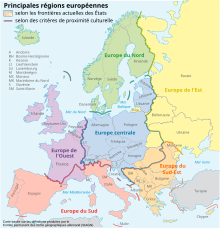 Grossgliederung Europas-fr.svg