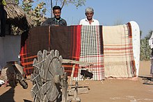 Meghwal Weavers with Pattu Textile