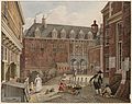 De opgang naar de beurs te Amsterdam (1799)