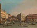 Canaletto (atelier), Het Canal Grande met de Ponte Rialto en de Fondaco dei Tedeschi, Rijksmuseum