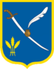Coat of arms of Hlobyne