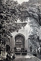 Interior garden of the College of mother of Shah Sultan Hussein, Isfahan