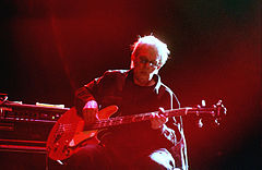 Casady playing on his signature bass with Hot Tuna in 2005.