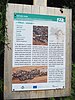 Informační tabule o netopýrech brvitých na chráněném statku čp. 25 v Kanovsku u Vlkoše