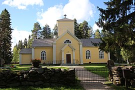 Ristijärven kirkko.