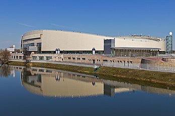 Arena de patinação de velocidade no gelo em Kolomna, Rússia. (definição 3 808 × 2 539)