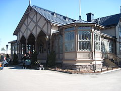 Le restaurant Pukki à Korkeasaari, 1884.