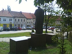 Mijat Tomić Street in Tomislavgrad