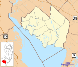 Maurice River is located in Cumberland County, New Jersey