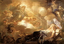 Luca Giordano: The Dream of Solomon: God promises Solomon wisdom Luca Giordano - Dream of Solomon - WGA09004.jpg