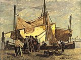 「漁船」(c.1890)