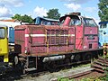 A Deutsche Museums-Eisenbahn robbanásbiztos kivitelű 450 C mozdonya