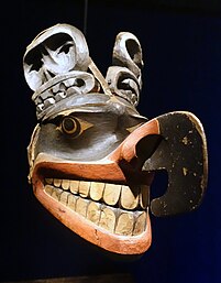 Heiltsuk mask, Museum of Ethnography, Stockholm