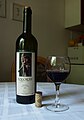 Mavrud red wine from Brestovitza wine cellar