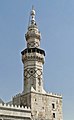 La Minareto de Kaitbej de la Moskeo de la Umajadoj estis konstruita en 1488 pro ordono de la mamluka sultano Kaitbej
