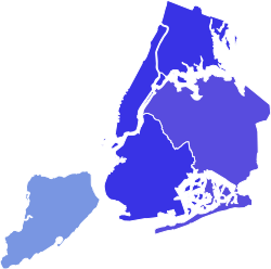 NYC comptroller election results by borough 2013.svg