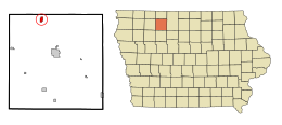 Graettinger – Mappa