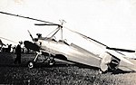 Pitcairn autogiro NC-12681 i Quebec i Kanada, 1932