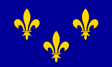 Description de l'image Flag of Île-de-France.svg.