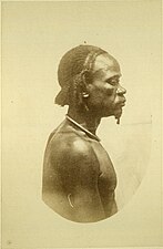 Homme Zandé (Makaraka), Soudan, 1877–1880.