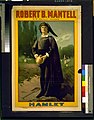 Robert B. Mantell dans Hamlet.