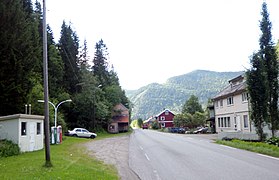 Fylkesväg 30 i Rognes.