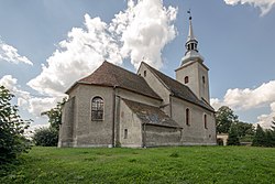Saint Nicholas church in Różyna