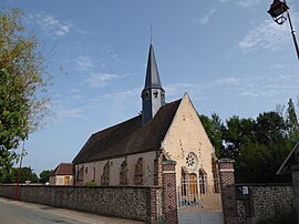 The church in Saint-Denis-des-Puits
