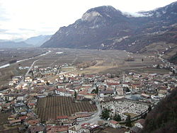 Veduta di Salurn