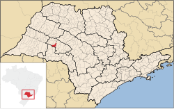 Localização de Quintana em São Paulo