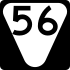 State Route 56 secondary marker