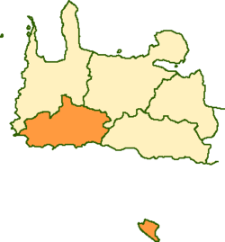 Location of Selino Province