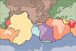 Tectonic plates (empty).svg