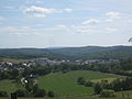 Blick zum Steinkopf (Fernmeldeturm) und Winterstein