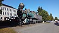Image 52VR Class Tk3 steam locomotive in the town of Kokkola in Central Ostrobothnia, Finland (from Locomotive)