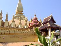 Templo en Vientiane