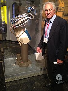Victor Scheinman at the MIT Museum with a PUMA robot in 2014 Victor Scheinman at MIT Museum.agr.jpg