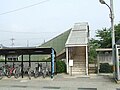 直接跨線橋につながる裏口（2009年（平成21年）6月13日）