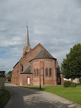 Image illustrative de l’article Église Saint-Gratien de Saint-Gratien (Somme)