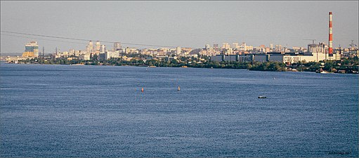 Панорама міста з Кайдацького мосту