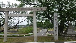 川島神社鳥居