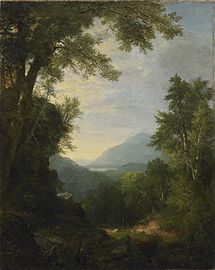 Asher Brown Durand, Landscape, 1859, part of the Hudson River School[24]