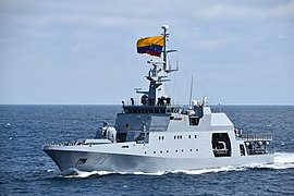 Clase OPV-80 producido nacionalmente por COTECMAR