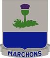 338th Infantry Regiment "Marchons" (March On)